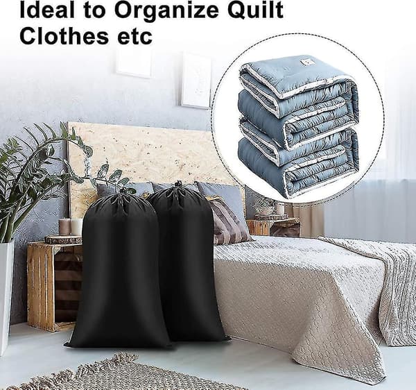 Tunga Tvättsäckar Extra Stora 28 X 43 Tum 2-pack XL Smutsiga KläderBY