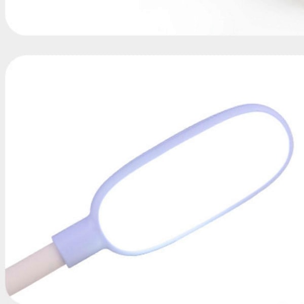 Børnelampe, LED skrivebordslampe til børn, Sød lampe Kawaii skrivebordstilbehør, Fleksibel svanehals øjenvenlig tegnefilm lille skrivebordslampe pigegaver, bærbar læsning