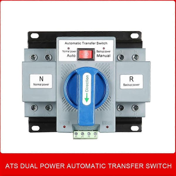 2P 63A 230V MCB Typ Automatisk Omkopplare Märkspänning 230V Märkfrekvens 50/60Hz