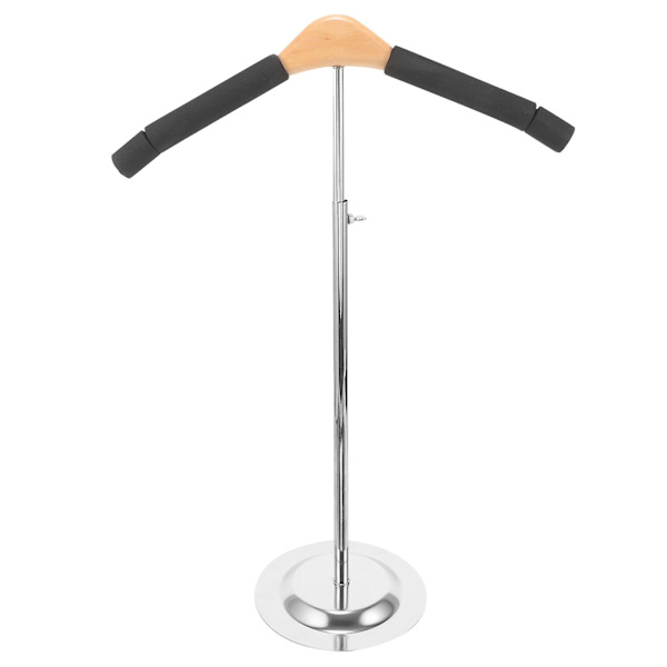 Voksen T-Shirt Display Stativ Skjorte Stativ Kvinders Tøj Hængestativ Tøj Display Stativ Black 75.00X39.00X17.50CM