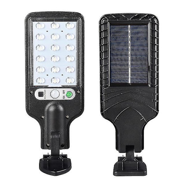 Ny Solcellslampa för Utomhus Vattentät Sensor Trädgårdslampa Rotationsfäste Trädgårdslampa Vägg 616A solar streetlights 18LED