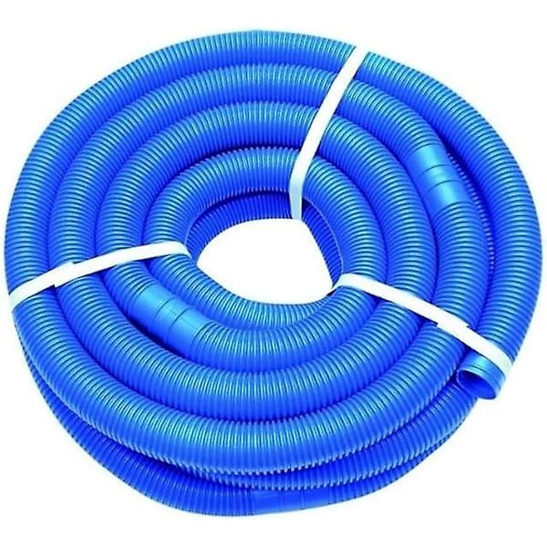 32mm slang för rengöring av pool, l:5m, blå
