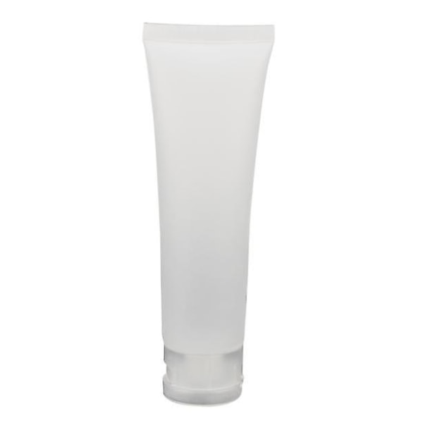 Tomma rör Cosmetic Cream Travel Lotion Behållare Flaska 100ML <DM>BY White