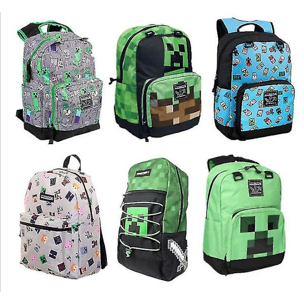 Minecraft Around Schoolbag Reppu 17 Tuumaa S Creepy lawn