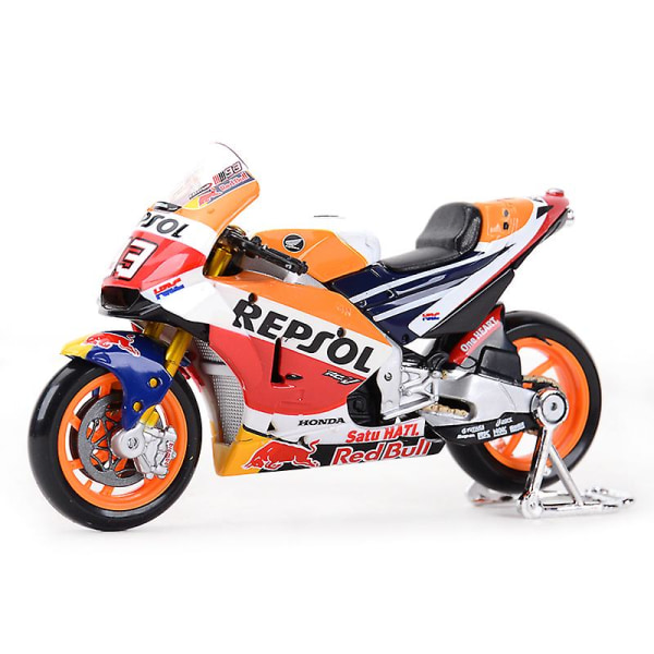 Maisto 1:18 2022 Gp Racing Yamaha Factory Racing Team Støbt Model Motorcykel Samleobjekter [DmS] 2018 Honda 93