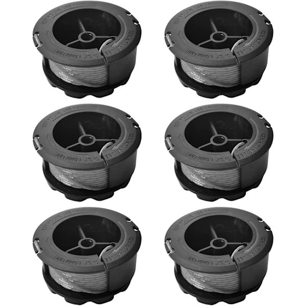 F016800570 Erstatningsspole 16mm 6m for Bosch Universal GrassCut 18 18-26 18-260 Gresstrimmer (4 spoler) 6 spools