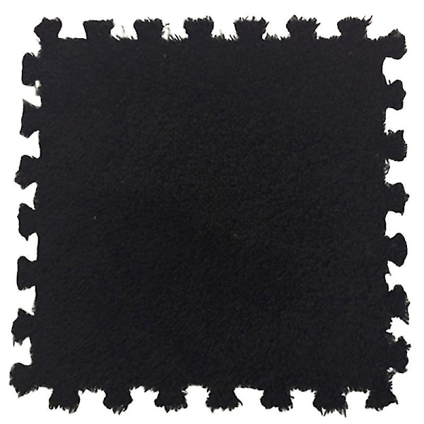 30cm Varm Mjuk Eva Skummatta Golvpusslematta Black