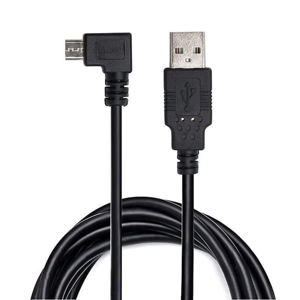 Suorakulmainen Micro USB -laturikaapeli 1 m TomTomille, 6000 Sat Naville ja muille