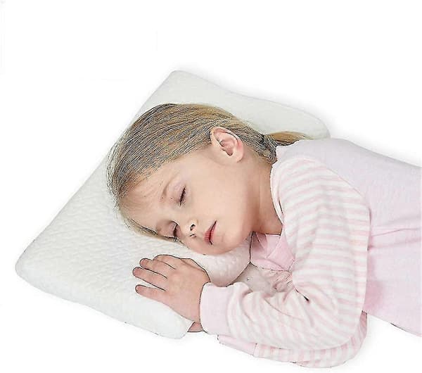 Hälsa Barnkudde För Säng Sovande Allergivänlig Memory Foam Barnkudde Nacke