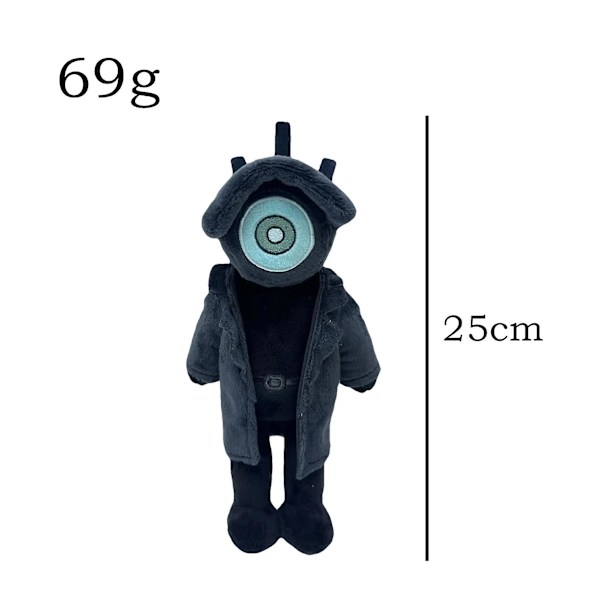 Speakerman Titans Tv Man Titans Cameraman Dockan Plyschleksak Titans Speaker Man Skibidi Toalett Kamera Man Tv Kvinna Plysch Mjuk Leksak [DB] about 25cm