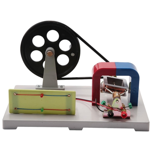 Hånddrevet AC og DC Kransgenerator Model, Demonstration af Motor Generator Aktivitetsmodel, Enhed Eksperimentel Udstyr [DmS] As shown