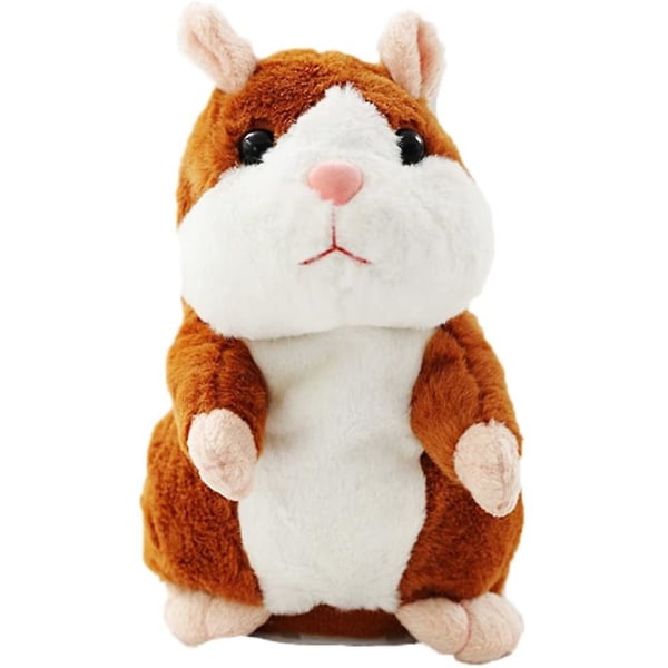 Talking Hamster Plush Toy, Repeat What You Say Funny Kids Stuffed Toys