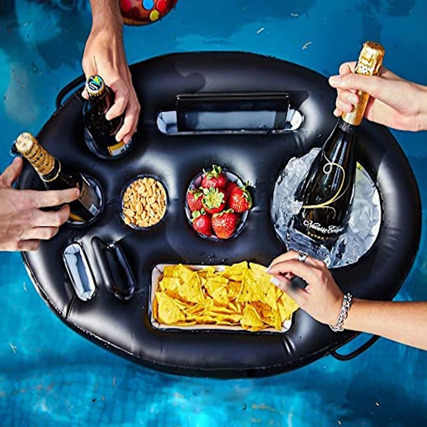 Spa Bar Hot Tub Dryckeshållare, Uppblåsbar Pool Float - Pool & Strand & Utomhus Cup Holder