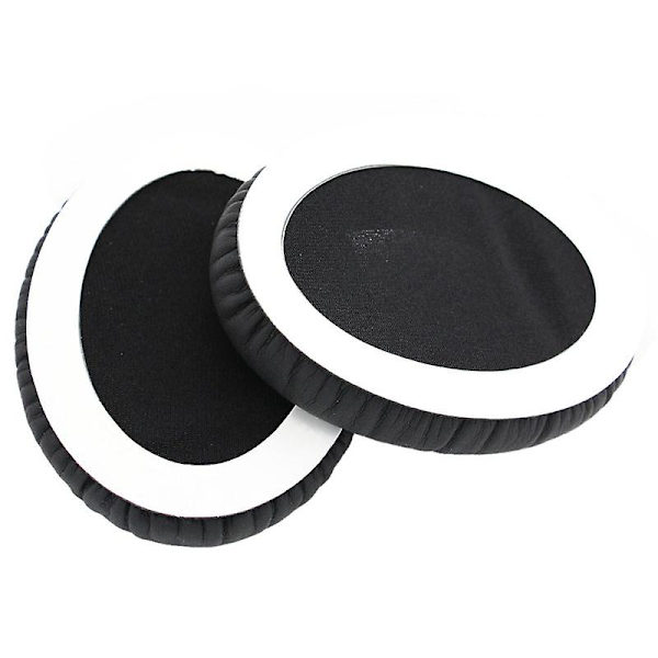 Erekksjonsputer for Audio Technica ATH-ANC7 ANC9 ANC27 ANC29 ANC70 Hodetelefoner Svampputedeksel Universal Myk 2 stk Svart
