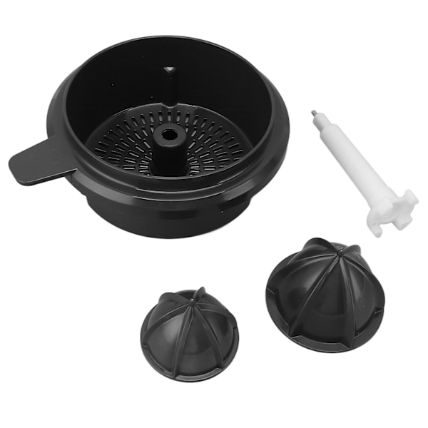 Mehulinkoneen Oranssipuristimen Siiviläkori Painokartiolla ABS-Muovista, Mehukoneen Osia ja Tarvikkeita Thermomixille as the picture shows