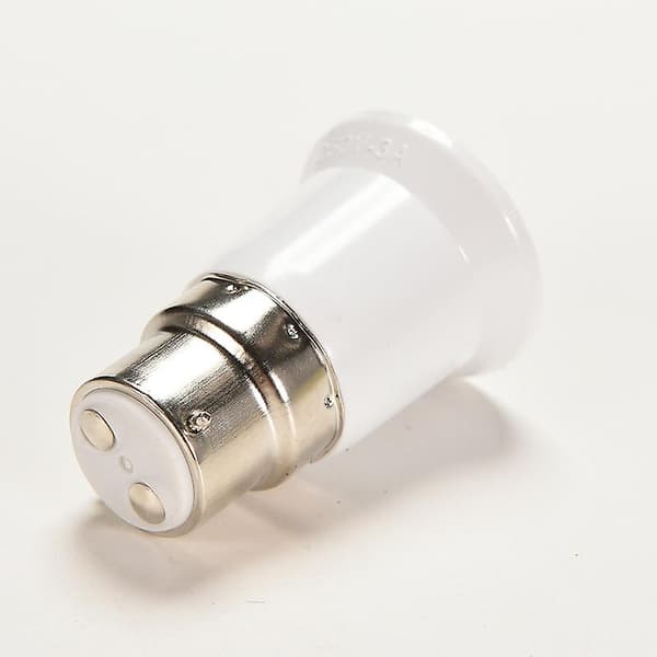 1X Bajonett BC B22 til ES E27 Skruelampe Adapter Tilpasning Konverter HolderBY
