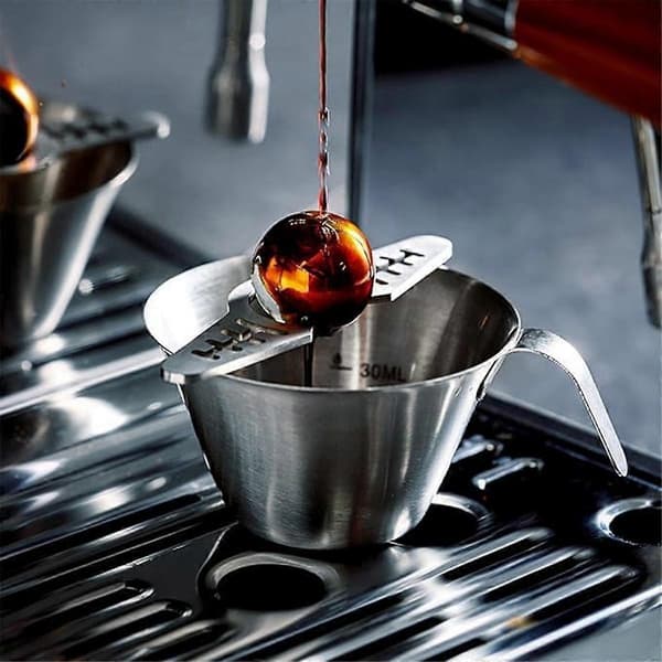 Espresso Kølebold til Espresso Kaffe Espresso Køleapparat Rustfrit Stål Kølebold/Is Sph Silver