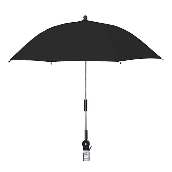 Stolparasol med Universal Stolparasol 360 Justerbar Strandparasol ZBY black