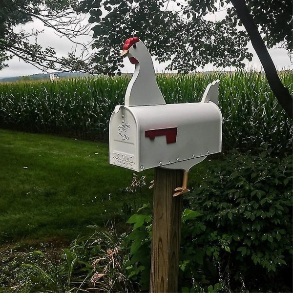 Unik hästbrevlåda lantlig stil brevlådaBY Chicken mailbox
