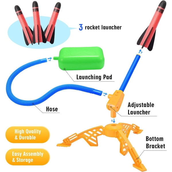 Utendørs spill for barn Utendørs morsomme gaver for 3-9 år jenter rakettleker