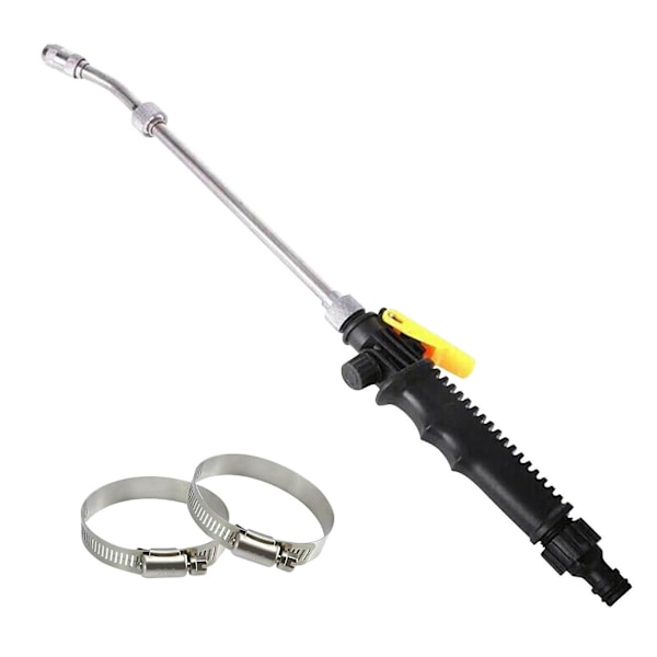 2-i-1 Højtryksrenser, Højtryksvand Metal Vand Højtrykskraft Have Sprinkler 48Cm As Show One Size