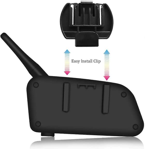 V6 V4 Hjälm Intercom Clip Monteringsfäste Tillbehör för V6 V4 Full Duplex Motorcykel Bluetooth Intercom Headset BT Interphone
