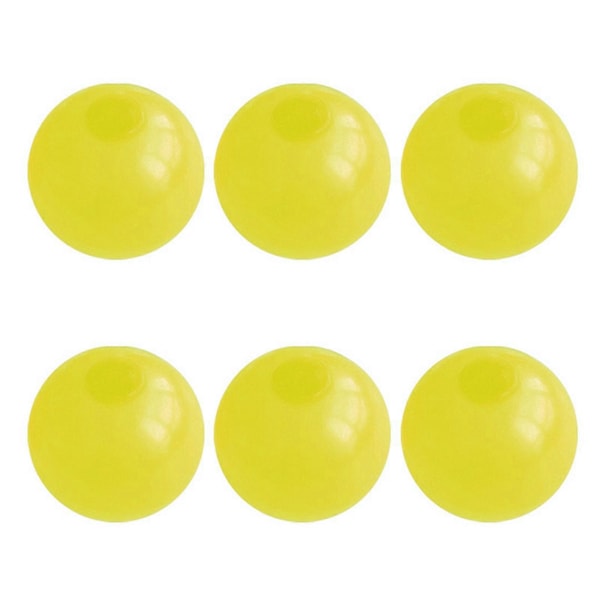 Glorbs - Glorbs-palloja, Glorbs-liimapalloja kattoon ja seinään, hehkuvat pimeässä liimastressit Yellow 6pcs