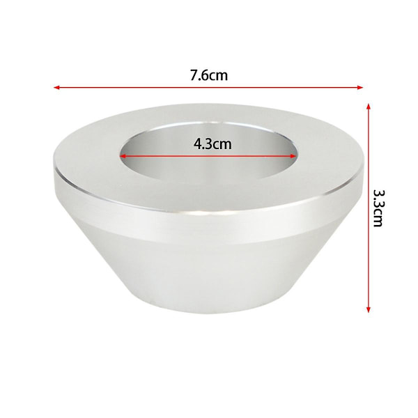Manuel Dæk Skifter Centreringskegle, Aluminium Hjulbalancerings Hold Ned Kegle Til 1.67 tommer Diameter Ce([HK])