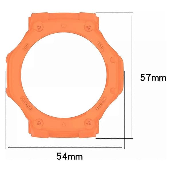 Etui til Amazfit T-Rex 3, ripebestandig TPU militær robust deksel white