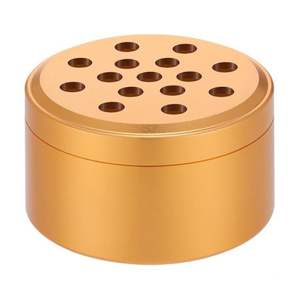 15-reikäinen kimppukierrettä kukka spiraali varren pidike DIY kimppukierrettä kukka kukka-asetelma Golden Small