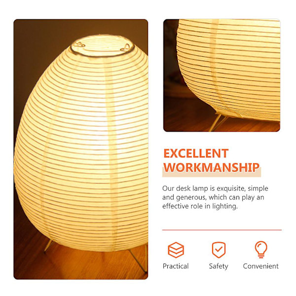 Barnelamper Soverom Japanske Lanterner Lamper Soverom Rispapirlampe Papirlampe Lanterne Lampe 23X23X21CM