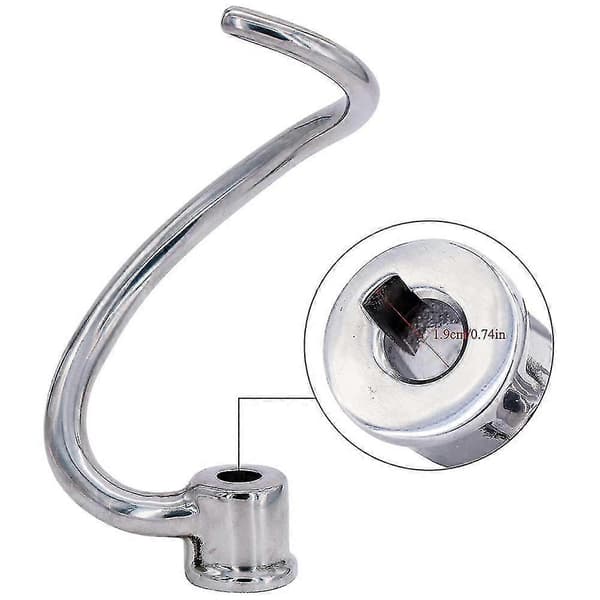 7-kvarts deigkrok erstatning for KitchenAid Ksm7990 Ksm7581 stativmikser - rustfritt stål
