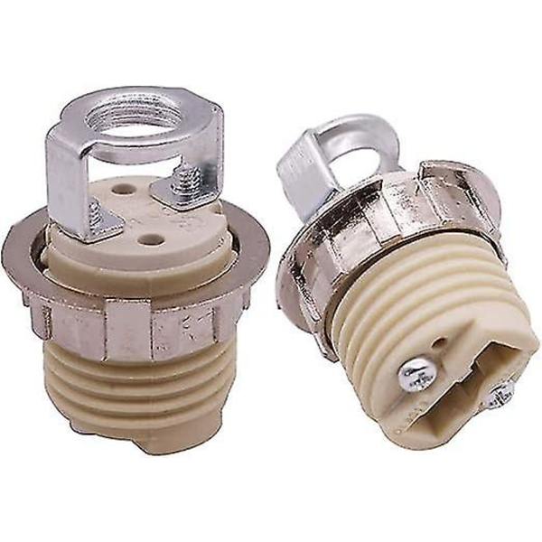 4-pack LED G9 Lamphållare Special Keramisk Lamphållare Lamplampahållare Dörr 35mm Höjd Tråddameter 21mm (Bas Typ: G9, Färg: 4 set)BY