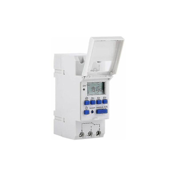 LCD-timer - Ugentlig digital elektrisk timer - Timerkontakt 15a(220v)