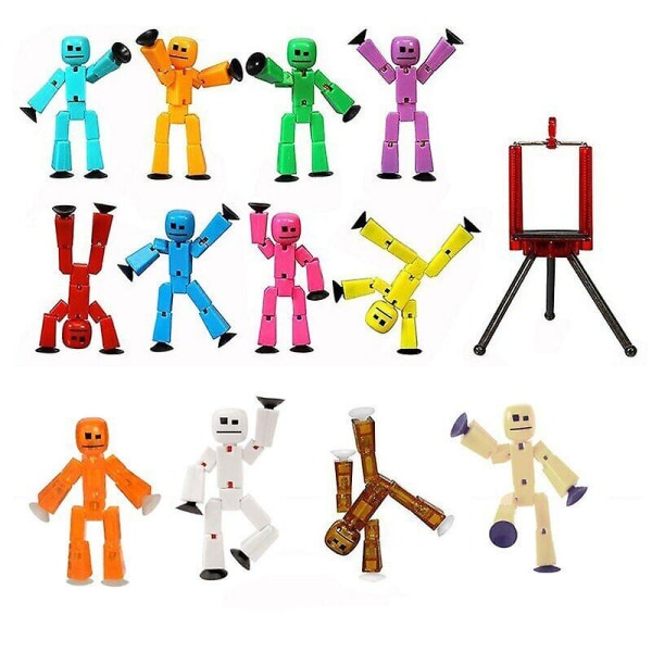 Villains & Guardians - av Stikbot - Stop Motion Action Leksak med Sugkopp.