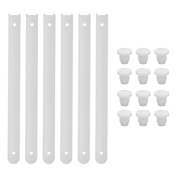 3 Set Vit Låda Låda Rullar Låda Glider Tangentbord Brickor Glider Byrå Låda Glider Låda Glid Spår