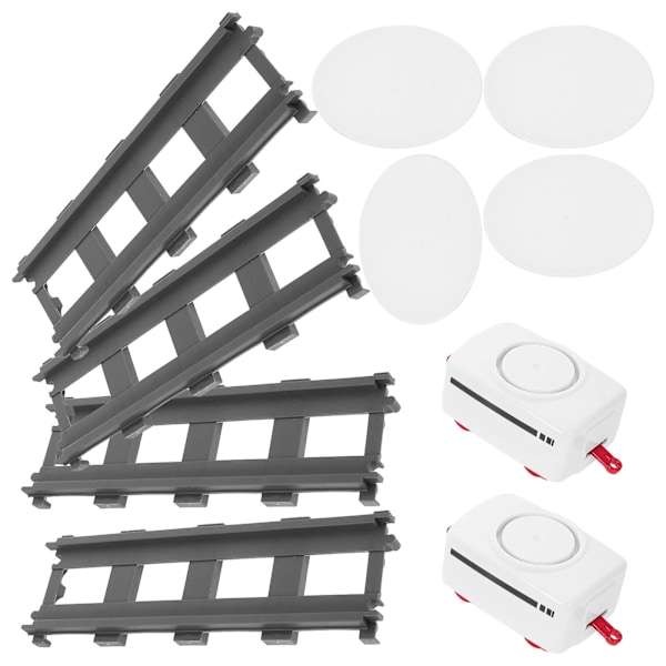 1 Sett med Sushi-togsett Sushi-tog Roterende Sett Elektrisk Sushi-roterende Maskin Lekebane Roterende Tog 19.80X6.20X1.50CM