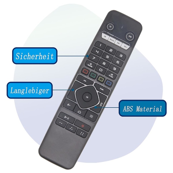 Udskiftning Smart Learning Voice Fjernbetjening Programmerbar Fjernbetjening Passer Til Formuler Z7+ 5g Z8pro Z10 Z10pro Tv-bokse [DB]