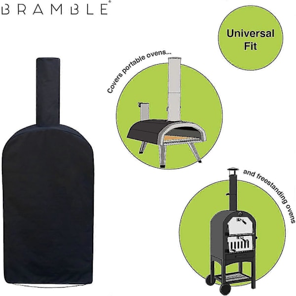 Premium Universal Pizzaovnsdæksel, 68x63x160cm - Solid, Modstandsdygtig & Vandafvisende