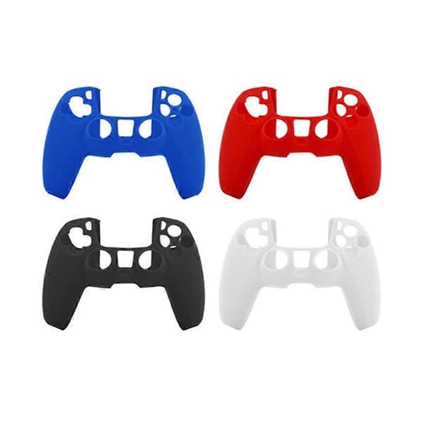 Pehmeä silikonisuojakotelo PS5-ohjaimelle- Multicolor Black