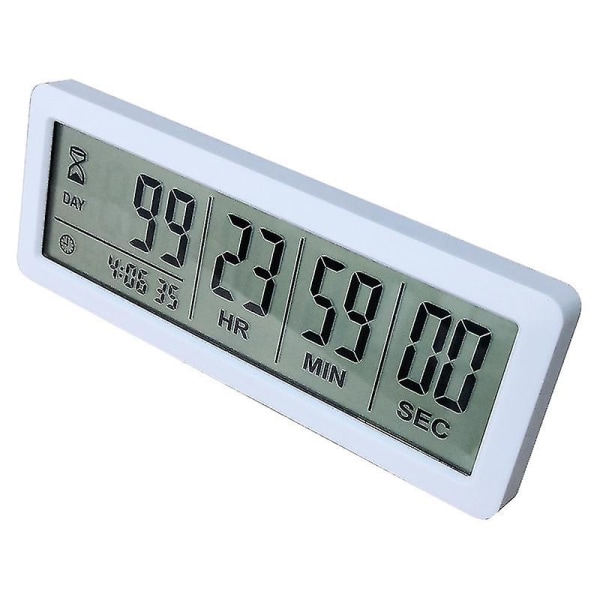 Digital Nedtelling Dager Timer Klokka - Aimilar 999 Dager Nedtelling Klokka Timer White