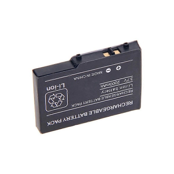 2000mAh Batteri Passar för DS Lite Nds Ndsl 3.7V Litiumjonbatteri + Verktyg 1 set of 3