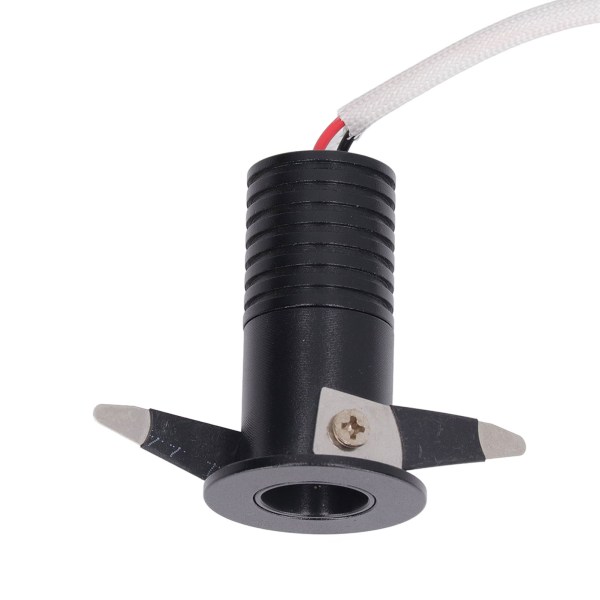 3W LED Infälld Spotlight Mini Under Cabinet Ljus Downlights med LED-drivrutin för Köksskåp Tak AC85‑265V Vitt Ljus 6000K