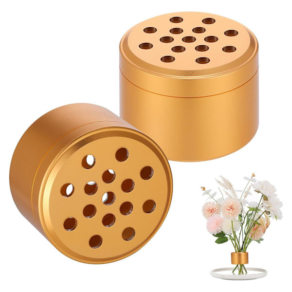 15-huls Bouquet Twister Blomster Spiral Stængelholder DIY Bouquet Twister Blomster Blomsterarrangement Rose Gold Large