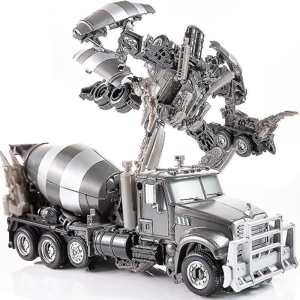Aoyi Cool 8-i-1 Överstor Devastator Transformationsleksaker Pojke Anime Hook Actionfigurer Robotbil Teknikfordon Modell Barn [DmS] AOYI DD03