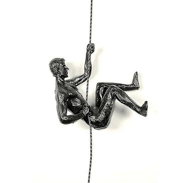 Klatrefigur Skulptur Hængende Baggrund Udendørs Sport Dekoration Kunst Hængende KlatrestatueBY E
