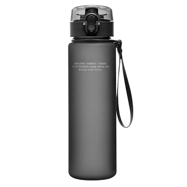BPA-fri läckagesäker sportvattenflaska Högkvalitativ rundtur Vandring Bärbar Mina favoritdrinkflaskor 400 ml Red 560ml