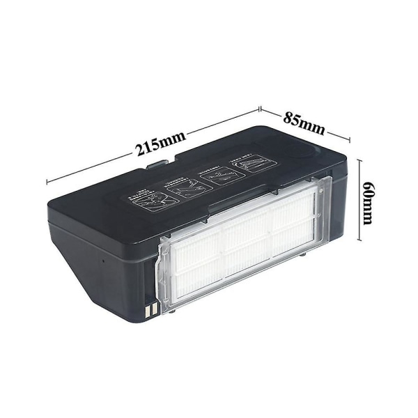 2-in-1 Veden Säiliö Pölynkeräysastia Mijia Robotti-Imurin STYTJ02YM MVVC01 - V2 V2 Pro V3 V-RVCLM21B Imureille