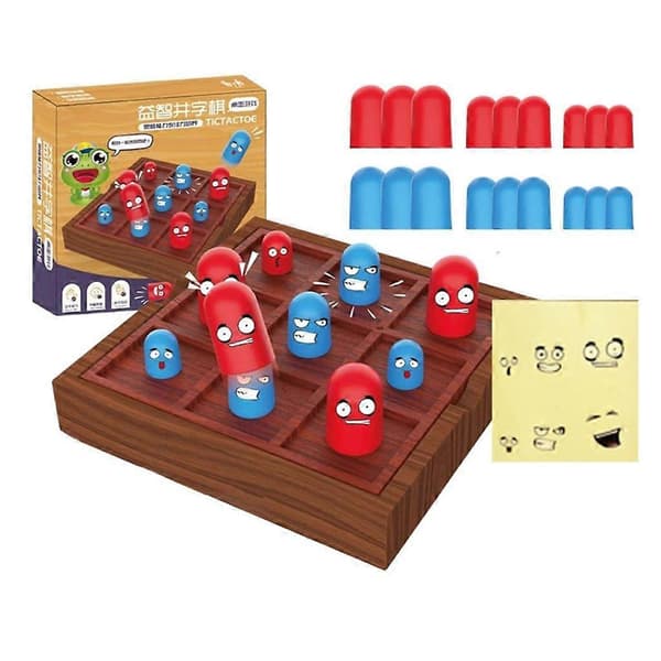 Brettspill Lekefargeboks Tic-Tac-Toe