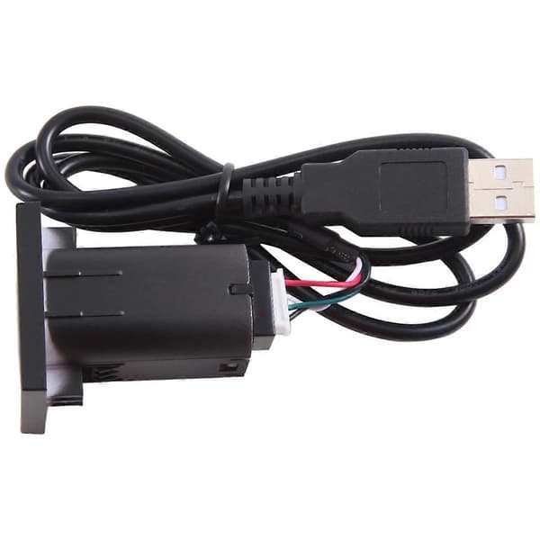 Bil USB Inngang Adapter Audio Radio U-Disk Flash Socket Grensesnittkabel for Focus 2 Mk2 2009-2011 [DB]